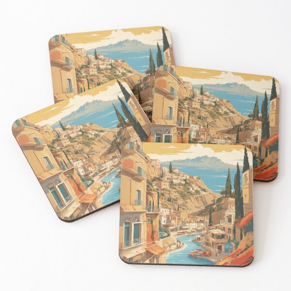 Item preview, Vyronas Greece Vintage Travel Tourism  designed and sold by TravelersGems.