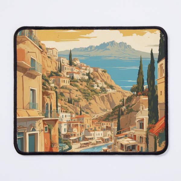 Item preview, Vyronas Greece Vintage Travel Tourism  designed and sold by TravelersGems.