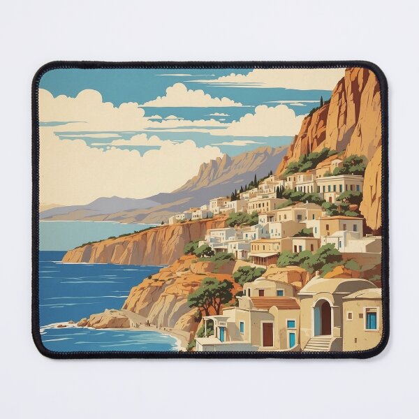 Item preview, Zografou Greece Vintage Travel Tourism designed and sold by TravelersGems.
