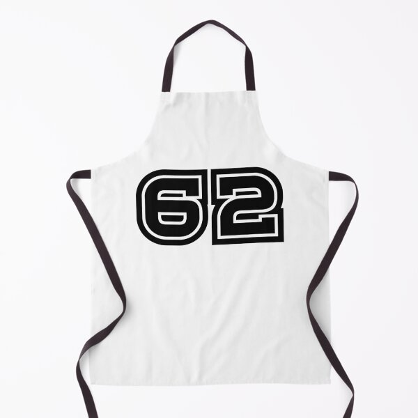 Item preview, 62, sixty-two, black, sport designed and sold by Numbers-Art.