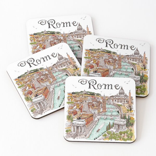 Item preview,  Hand Drawn Sketch Rome designed and sold by NosandEdgy.