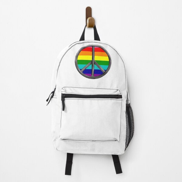 Item preview, LGBT Pride Equality awareness peace sign Gay Lesbian designed and sold by RemieJames.