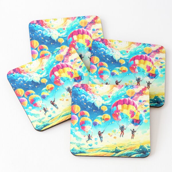 Item preview, Parachute Paradise designed and sold by Kingcls.
