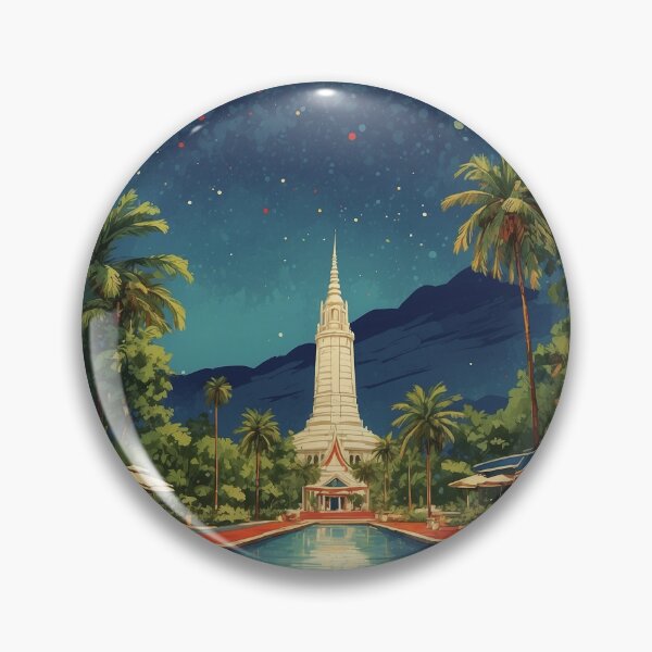 Aperçu de l'œuvre Hua Hin Thaïlande Vintage Voyage Tourisme Rétro créée et vendue par TravelersGems.