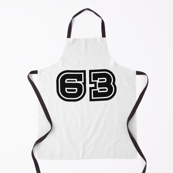 Item preview, 63, sixty-three, black, sport designed and sold by Numbers-Art.