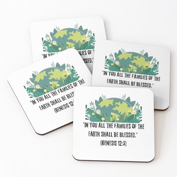 Item preview, In you all the families of the earth shall be blessed" (Genesis 12:3) designed and sold by Faithloveshop.