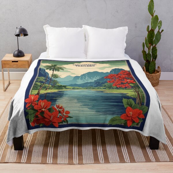 Item preview, Kanchanaburi Thailand Vintage Travel Tourism Retro designed and sold by TravelersGems.