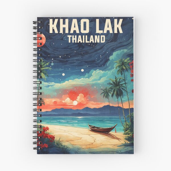 Item preview, Khao Lak Thailand Vintage Travel Tourism Retro designed and sold by TravelersGems.