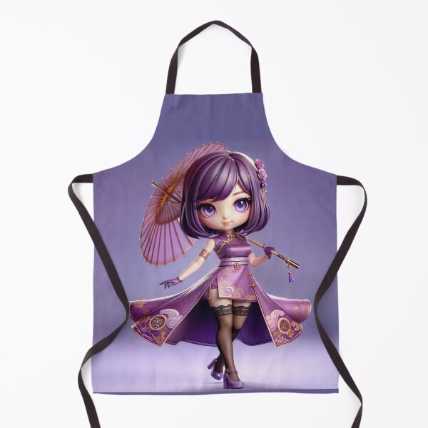 Item preview, Yumi, the Violet Guardian of the Chibi Order of Silk designed and sold by CHIBI_POPZ.