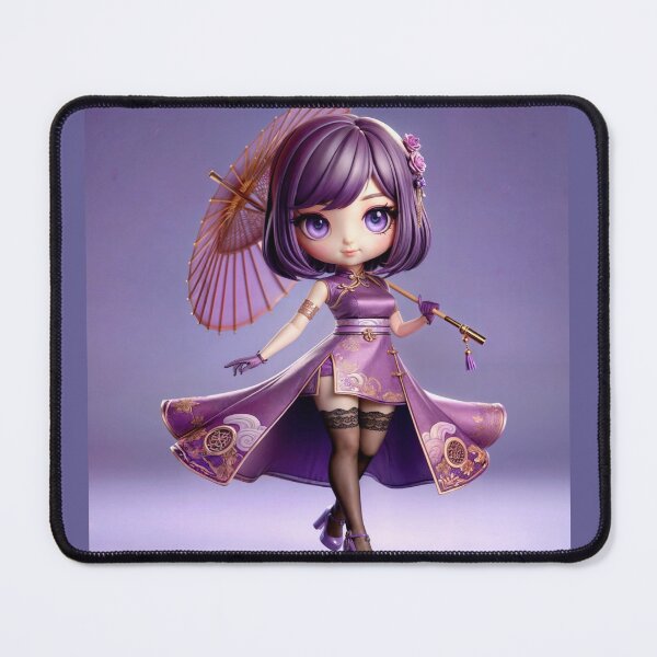 Item preview, Yumi, the Violet Guardian of the Chibi Order of Silk designed and sold by CHIBI_POPZ.