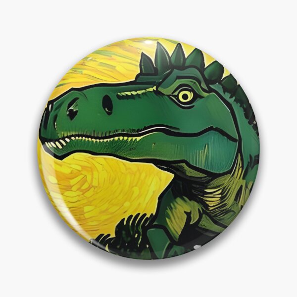 Item preview, Van Gogh's Influence: Dinosaur Portrait in AI Art designed and sold by a-WangArt.