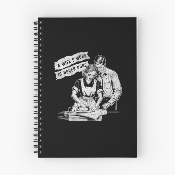 Artikelvorschau, Die Arbeit einer Ehefrau ist nie getan (Vintage) entworfen und verkauft von AmorcitoDesigns.