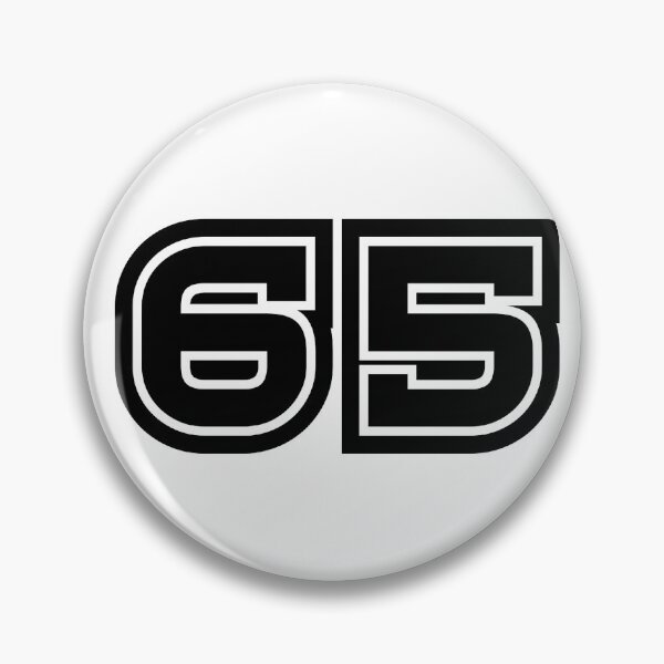 Item preview, 65, sixty-five, black, sport designed and sold by Numbers-Art.