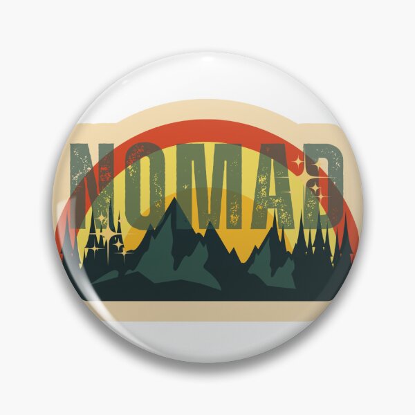 Item preview, NOMAD Outdoors Traveler Digital Nomad Travel Road Trip Sticker designed and sold by SandriaSays.