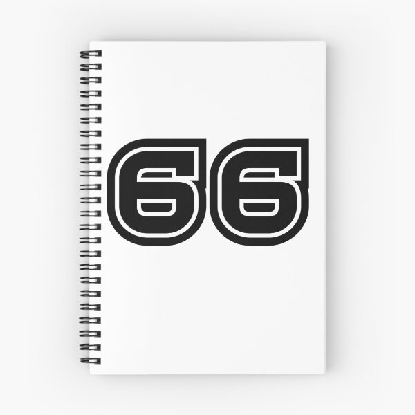 Item preview, 66, sixty-six, black, sport designed and sold by Numbers-Art.