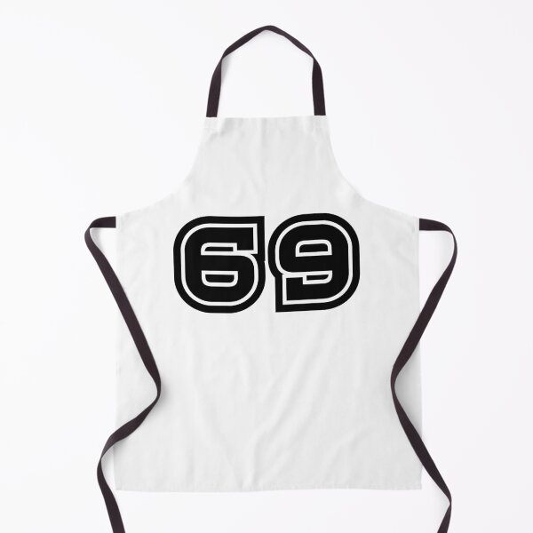 Item preview, 69, sixty-nine, black, sport designed and sold by Numbers-Art.