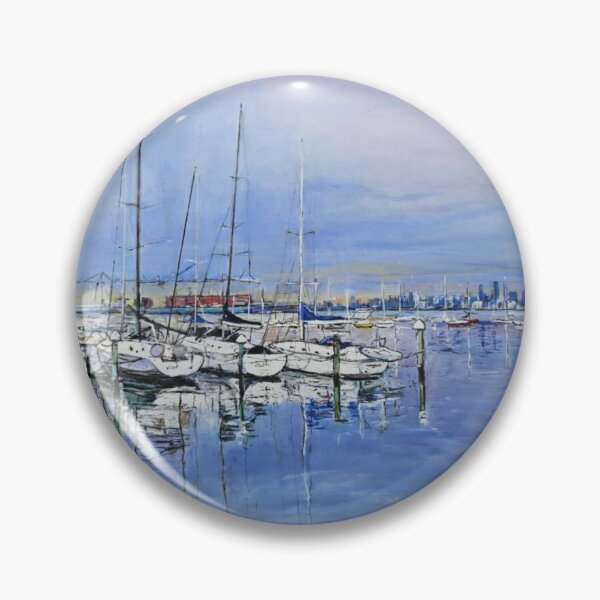 Item preview, Williamstown Boats designed and sold by ChristineDavisArt.