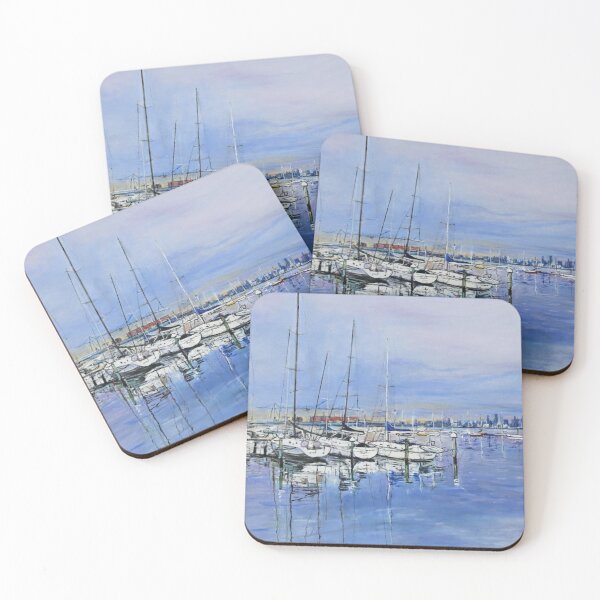 Item preview, Williamstown Boats designed and sold by ChristineDavisArt.