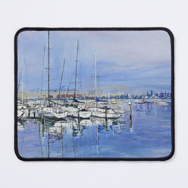 Item preview, Williamstown Boats designed and sold by ChristineDavisArt.