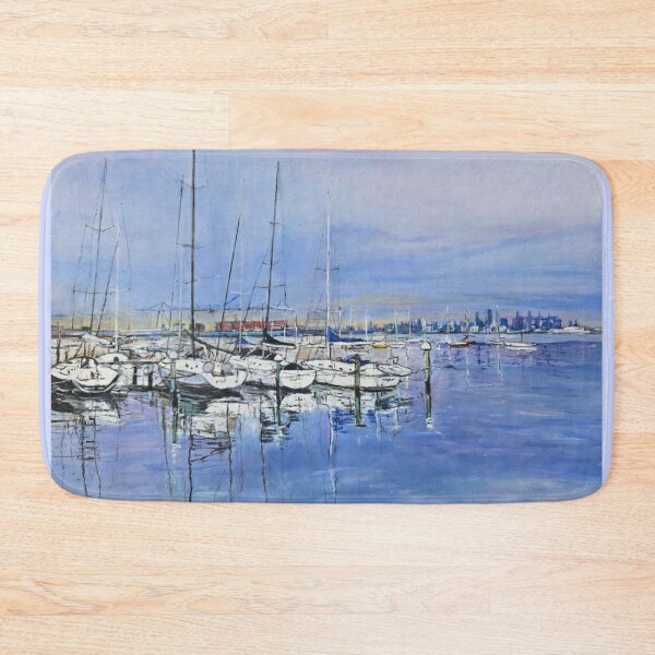 Item preview, Williamstown Boats designed and sold by ChristineDavisArt.