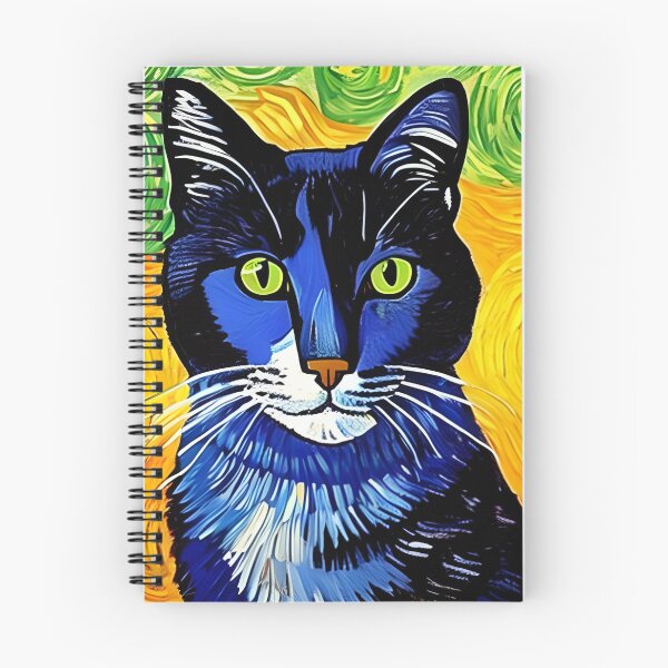 Item preview, Van Gogh's Influence: Cat Portrait in AI Art designed and sold by a-WangArt.