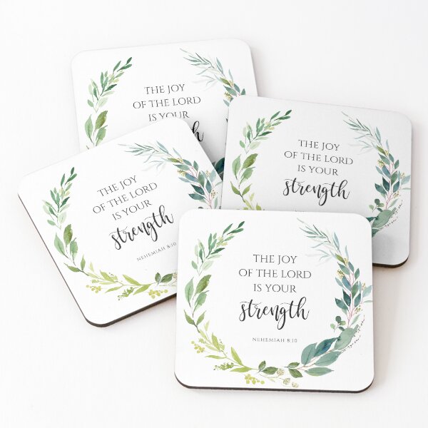 Item preview, Nehemiah 8:10 The Joy of the Lord designed and sold by KAMdesignhaus.
