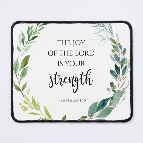 Item preview, Nehemiah 8:10 The Joy of the Lord designed and sold by KAMdesignhaus.