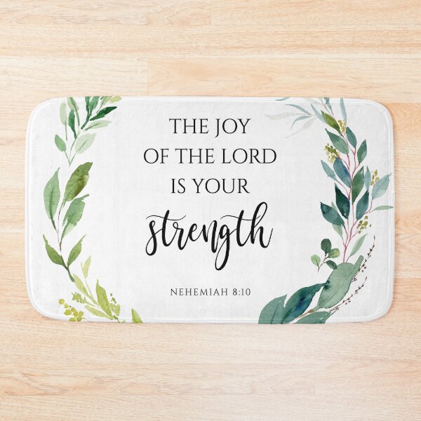 Item preview, Nehemiah 8:10 The Joy of the Lord designed and sold by KAMdesignhaus.