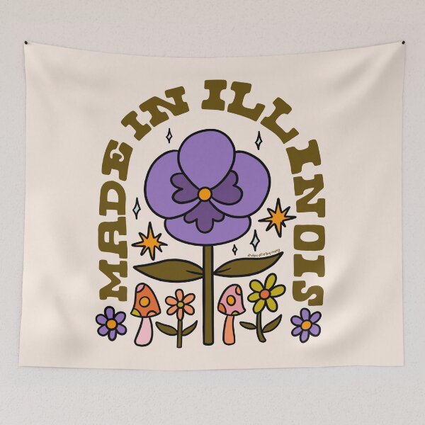 Item preview, Made In Illinois designed and sold by doodlebymeg.