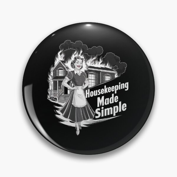 Aperçu de l'œuvre Le ménage rendu simple et rétro créée et vendue par AmorcitoDesigns.