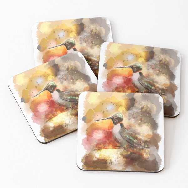 Item preview, Ruby-throated hummingbird designed and sold by Kim Rausch.