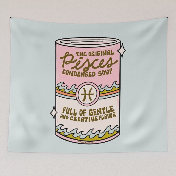Item preview, Pisces Soup designed and sold by doodlebymeg.