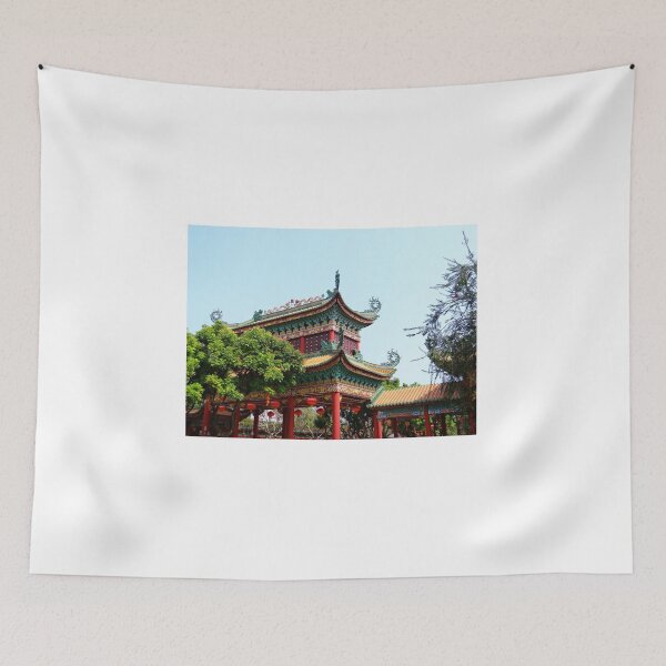 Item preview, Decorative Chinese Roof - China Baomo Garden - Chinese New Year - Guangzhou, China designed and sold by exploramum.