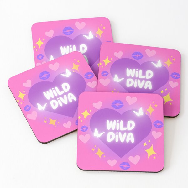 Item preview, Wild Diva - square designed and sold by flirtyandsturdy.