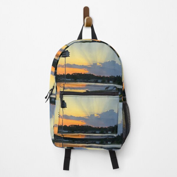 Item preview, Sunset reflection and birds silhouettes designed and sold by Zina Stromberg.