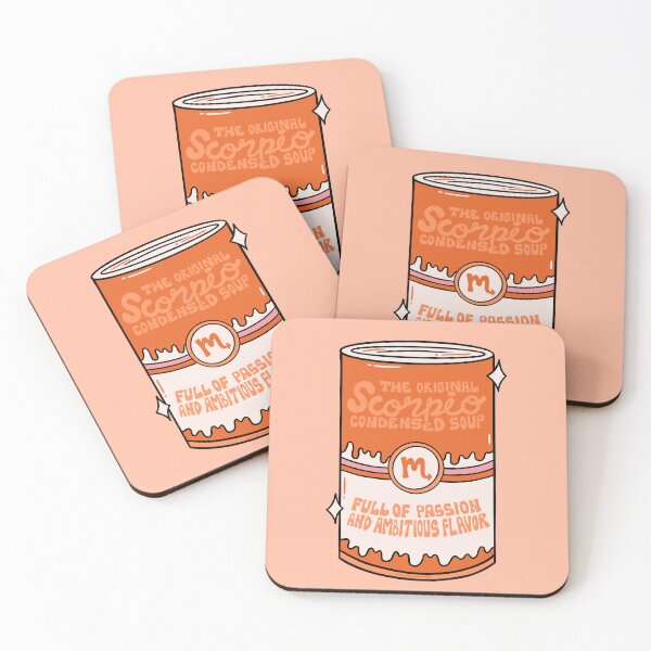 Item preview, Scorpio Soup Can designed and sold by doodlebymeg.