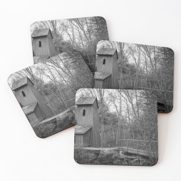 Item preview, Sheave Tower in the Woods, Kitchener, Ontario BW designed and sold by jrtwynam.