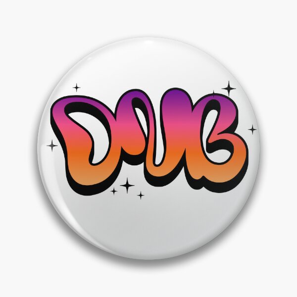 Item preview, DNB - Liquid Font Color Gradient (black/orange/purple) designed and sold by Discothreadz.