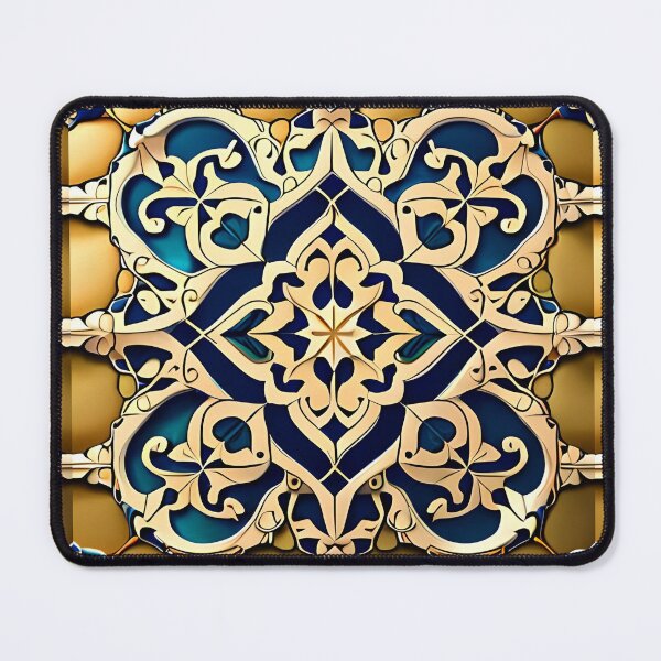Item preview, Filigree Art Elegant & Royal Diamond Gold Star Mandala designed and sold by Zeporas Castle.