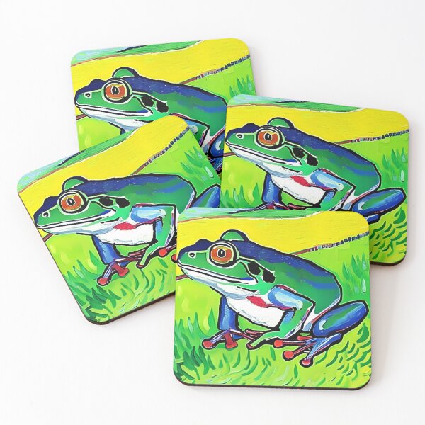 Item preview, Van Gogh's Influence: Frog Portrait in AI Art designed and sold by a-WangArt.