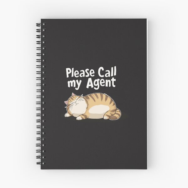 Item preview, Plese, call my agent. Lazy cat fun. designed and sold by paulo silveira.