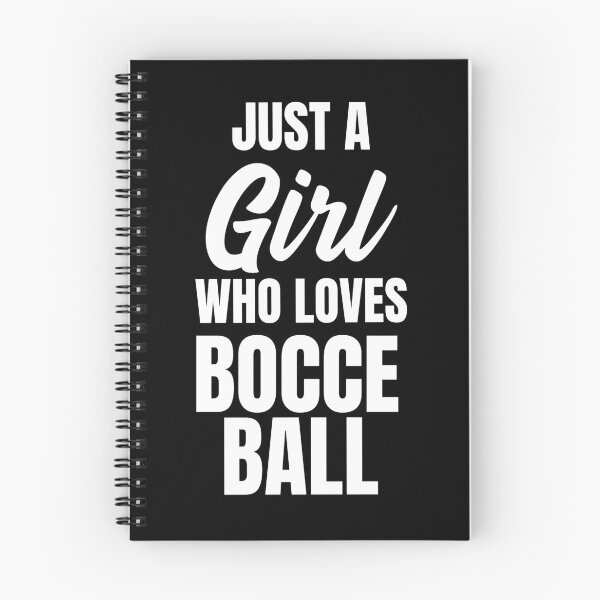 Item preview, Just a Girl who loves Bocce Ball designed and sold by 87-Aesthetics.