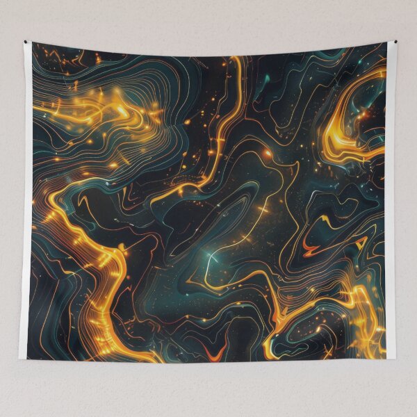 Item preview, Light Haven marbled lights design designed and sold by PrettyPinkSkies.