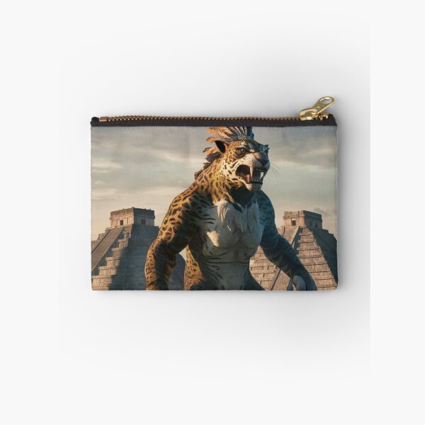 Item preview, The Kaiju Jaguar, towering over a dense Mexican jungle designed and sold by Titan33.