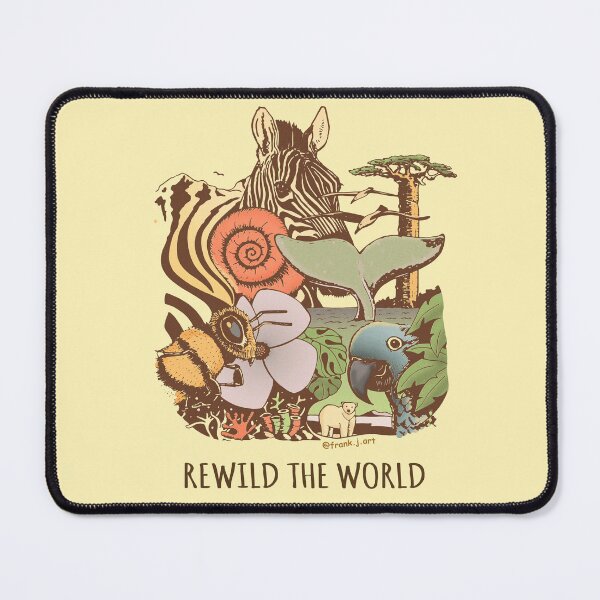 Item preview, Rewild the World - A life on our planet designed and sold by Frank J. Art.