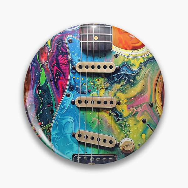 Item preview, Strat Guitar - Electric Guitar - Psychodelic Art designed and sold by lapart.
