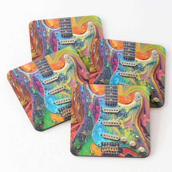 Item preview, Strat Guitar - Electric Guitar - Psychodelic Art designed and sold by lapart.