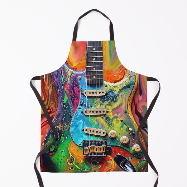Item preview, Strat Guitar - Electric Guitar - Psychodelic Art designed and sold by lapart.