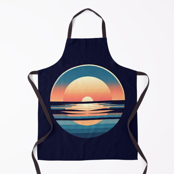 Item preview, Tranquil Sunset on Abstract Lake designed and sold by SunkenCost.