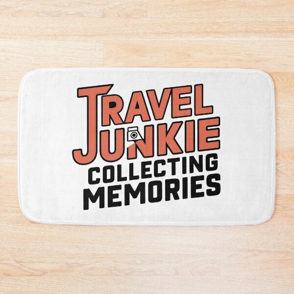 Item preview, Travel junkie collecting memories designed and sold by NeoCraftDesigns.